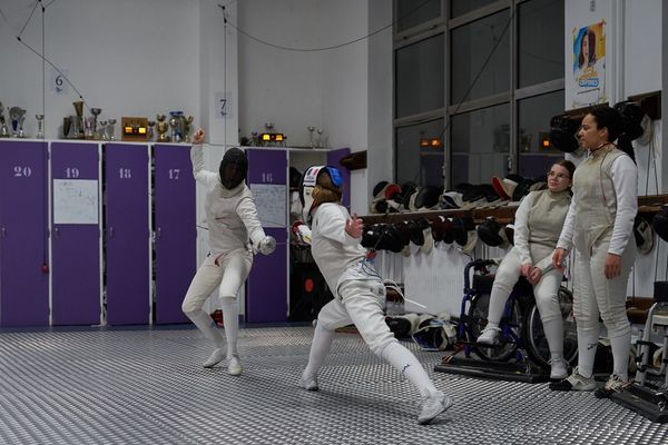 Entraînement escrime au club — photo 8
