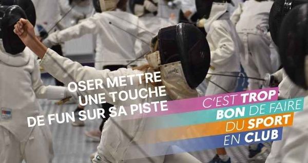 Escrime : c'est trop bon de faire du sport en club